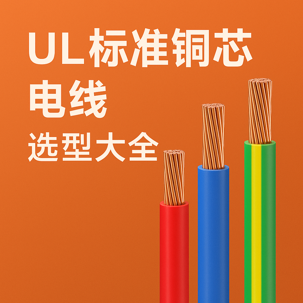 UL標準銅芯電線選型大全（quán）